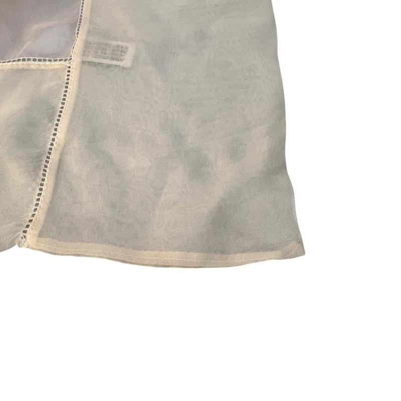 【最終処分SALE】CHANEL シャネル スカーフ ホワイト A-9856 CHANEL（シャネル） 【最終処分SALE】CHANEL スカーフ ホワイト A-9856