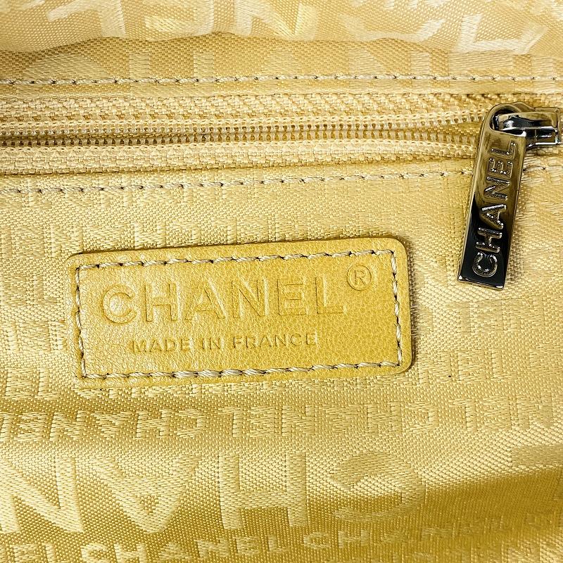 CHANEL シャネル ラムスキン ハンドバッグ ブラック K-5927 ハンドバッグ