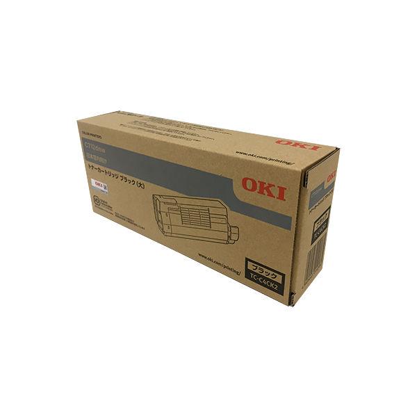 沖データ OKI TC-C4CK2 ブラック 純正トナーカートリッジ : トナー 