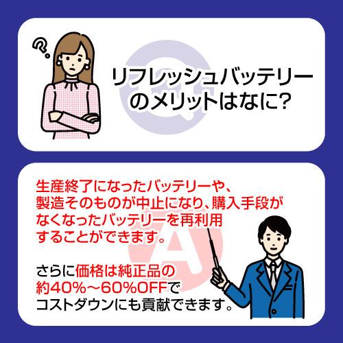 FZ-1805A 三菱電機 MITSUBISHI 無線機用バッテリー リフレッシュ（純正品お預かり再生/セル交換）｜ecosol｜05