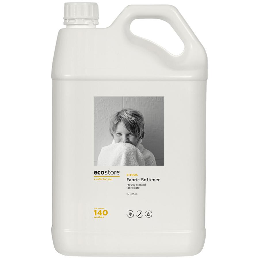 エコストア 柔軟剤 [シトラス] 5L 大容量 詰め替え ecostore エコストア / ファブリックソフナー シトラス 5L 柔軟