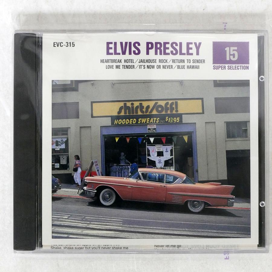 ELVIS PRESLEY/SUPER SELECTION/ECHO INDUSTRY CO., LTD. EVC-315 CD