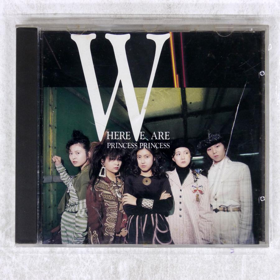 国内盤 プリンセスプリンセス/HERE WE ARE/CBS/SONY 32DH5004 CD