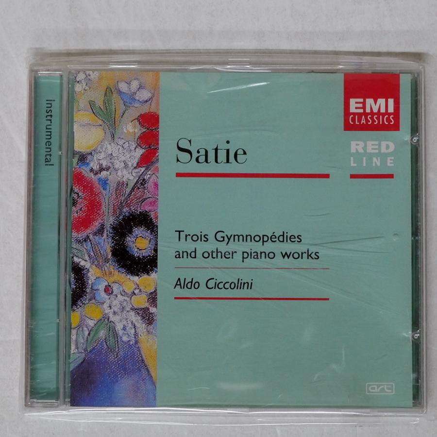 輸入盤 SATIE, ALDO CICCOLINI/TROIS GYMNOPEDIES AND OTHER PIANO