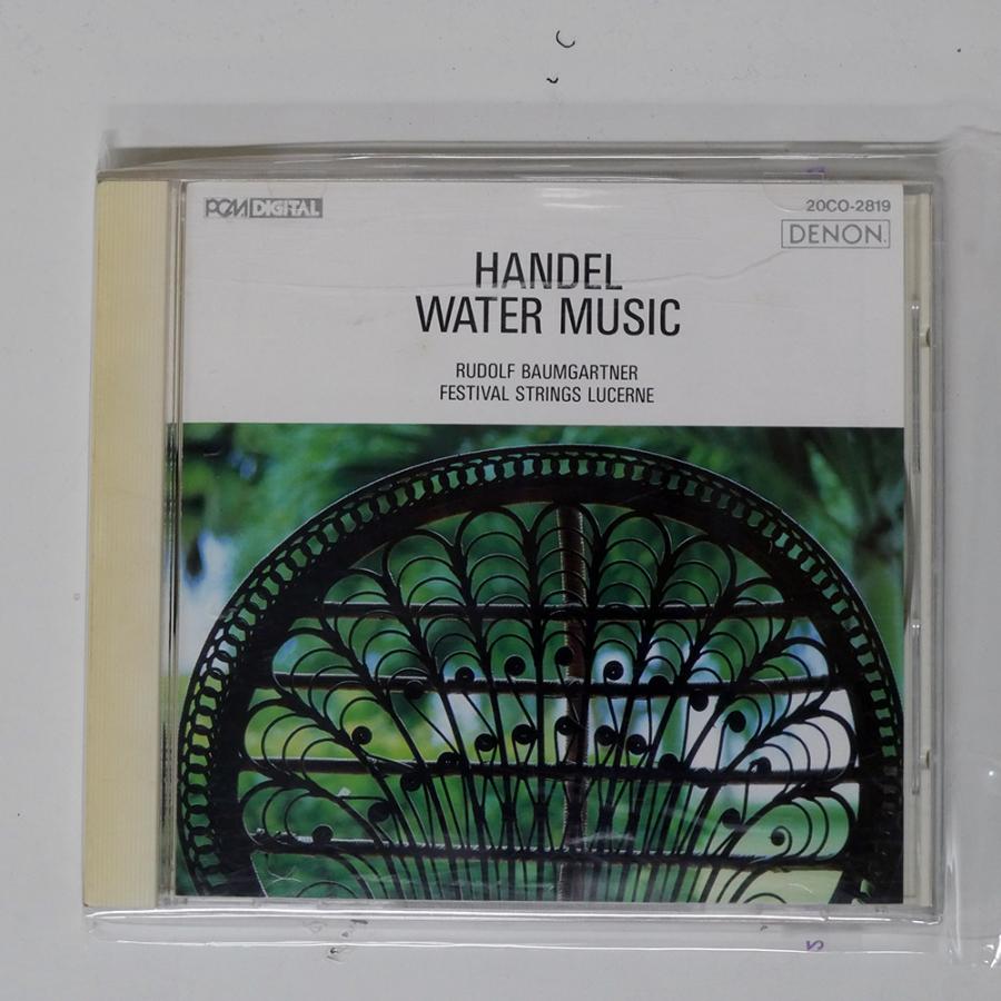 国内盤 バウムガルトナー/ヘンデル:水上の音楽/COLUMBIA 20CO2819 CD