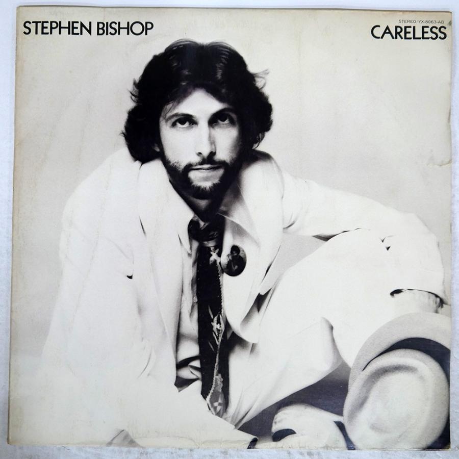 【サイン入り】The Hits of Stephen Bishop 見本盤 国内盤 STEPHEN BISHOP/CARELESS/ABC YX8063AB LP : Face