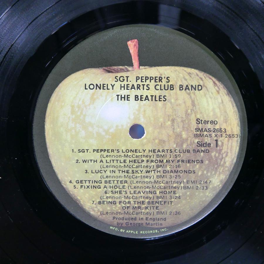 The Beatles Sgt. Pepper's UK 英盤LP Stereo The Beatles: Sgt. Pepper's Lonely Hearts Club Band (Giles