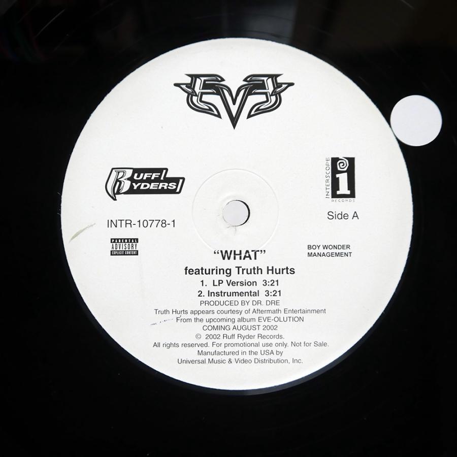 米 US盤 EVE/WHAT?!/INTERSCOPE INTR107781 12 : Face Records - 通販 - Yahoo ...