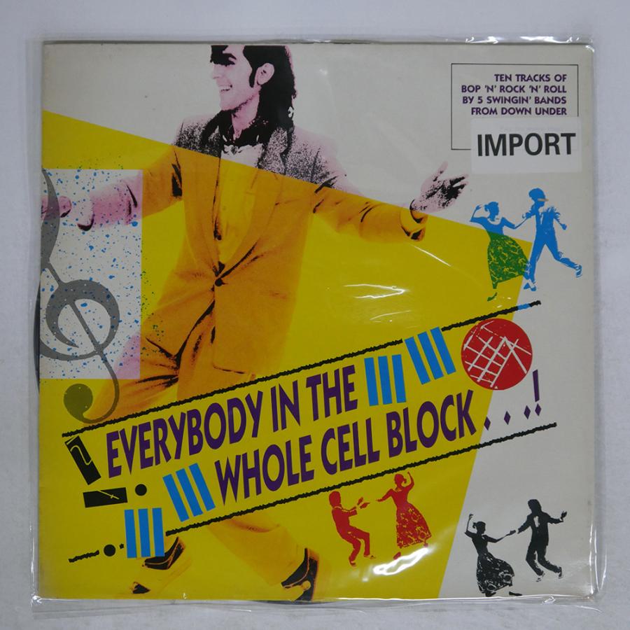 UK盤 VA/EVERYBODY IN THE WHOLE CELL BLOCK...!/HYBRID HYBLP4 LP : Face ...