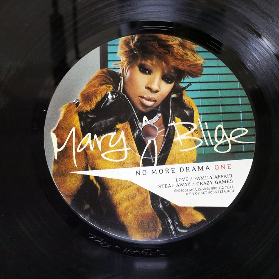 ジャンク US盤 MARY J BLIGE/NO MORE DRAMA/MCA 881126161 LP : Face