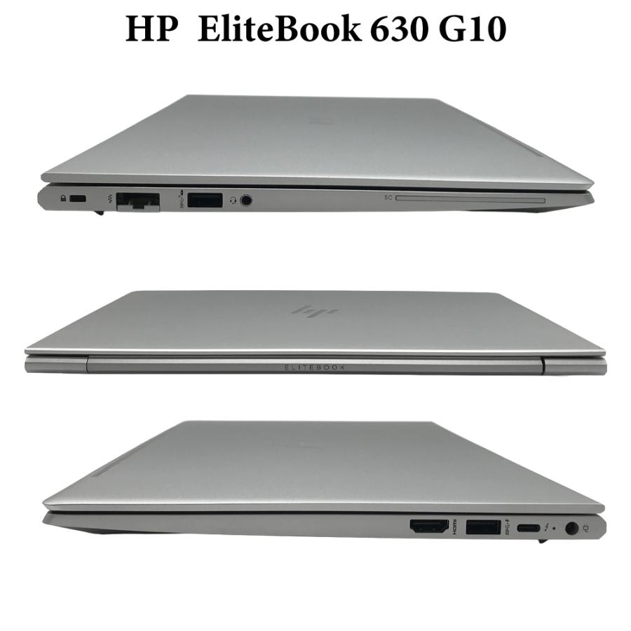 整備済みパソコン【30日間保証】HP  EliteBook 630 G10/Corei5 1335U /メモリ16GB/SSD 256GB/無線LAN/【送料無料】【MAR】【中古】の画像
