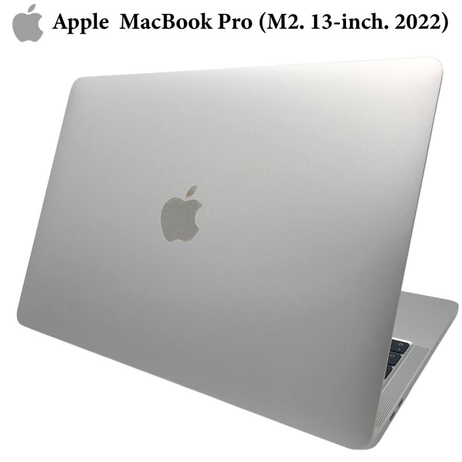 整備済みパソコン【30日間保証】Apple  MacBook Pro (M2. 13-inch. 2022)/Apple M2 8コアCPU/10コアGPU/メモリ16GB/SSD 512GB/無線LAN/【送料無料】【中古】 |  | 04