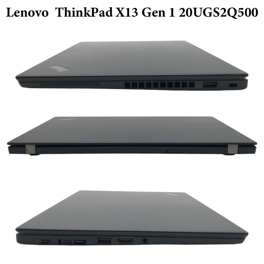 整備済みパソコン【30日間保証】Lenovo ThinkPad X13 Gen 1 20UGS2Q500