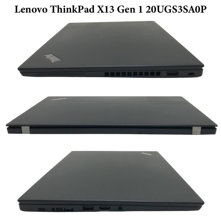 【Bランク】整備済みパソコン【30日間保証】Lenovo  ThinkPad X13 Gen 1 20UGS3SA0P/Ryzen 5 PRO 4650U 2.1GHz/メモリ16GB/SSD (NVMe)256GB/無線LAN/【Windows11 】【ノートパソコン】【今ならWPS Office付き】【送料無料】【MAR】【中古】 Bランク】整備済みパソコン【30日間保証】Lenovo ThinkPad X13 Gen 1