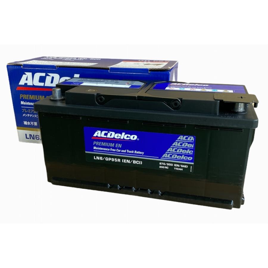 ACDelco LN6 ACデルコ 欧州車用バッテリー（互換 20-110） : エコ