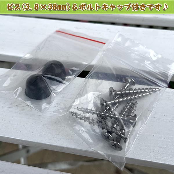 【６月中旬頃入荷】ブロック用ポスト(60mm)固定金具 10cm用（逆ボルト） フェンス 支柱 取り付け金具 ラティス ガーデニング 庭 目隠し｜ecowood-shop｜06