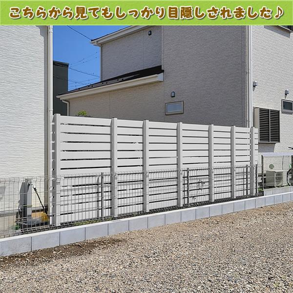 エコウッド 人工木フェンス専用ポストNEW 2000ホワイト 人工木