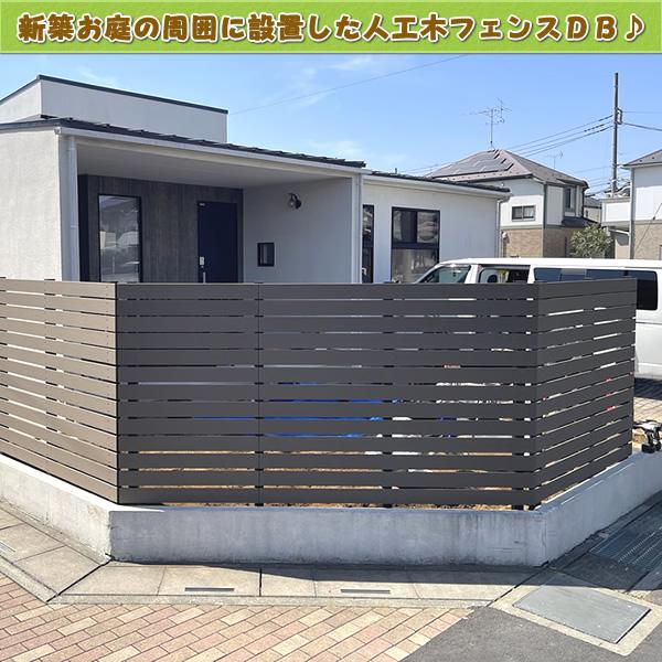 エコウッド 人工木材 NEW（100×11mm）ダークブラウン 1800mm DIY