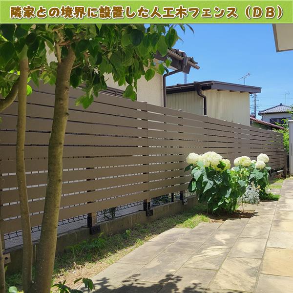 エコウッド 人工木材 NEW（100×11mm）ダークブラウン 1800mm DIY