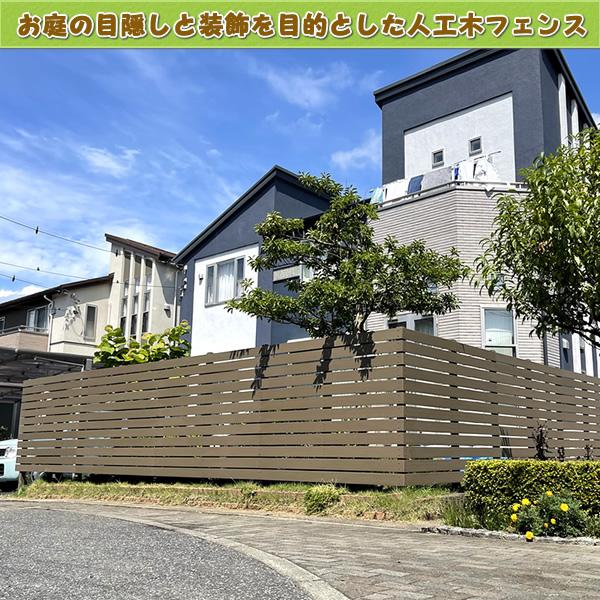 エコウッド 人工木材 NEW（100×11mm）ダークブラウン 1800mm DIY