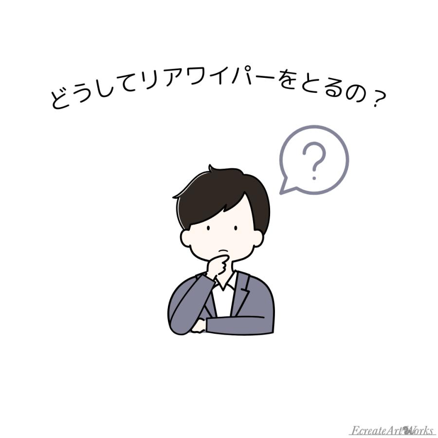 アウディ A4/S4/RS4 B9 専用 見えないくん リアワイパーレスキット 保安基準適合品 リアガラス ワイパーレス |  | 01