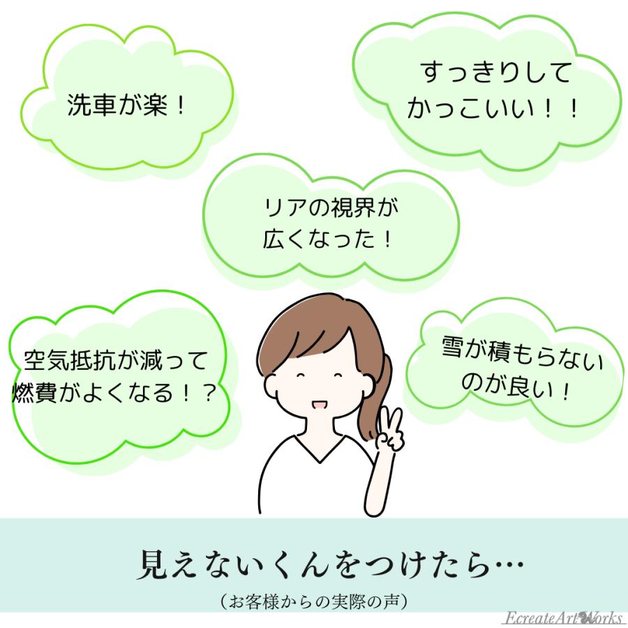 アウディ A4/S4/RS4 B9 専用 見えないくん リアワイパーレスキット 保安基準適合品 リアガラス ワイパーレス |  | 03