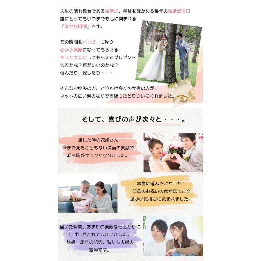結婚祝い 結婚記念日 ウエルカムボード 名入れ プレゼント 名前詩 名前