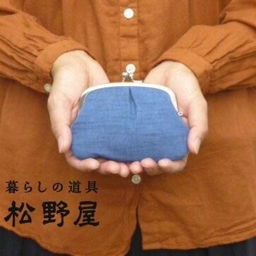 THREAD-LINE（スレッドライン） 松野屋 親子 がま口 財布 日本製 会津