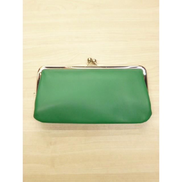 松野屋 がま口 長財布 財布 日本製 牛革 本革 革 大容量 がまぐち サイフ THREAD-LINE 松野屋 がま口 長財布 財布 日本製 牛革 本革 革 大