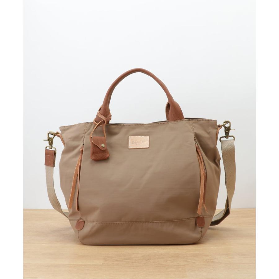 toleur トーラ トート バッグ ショルダーバッグ 2WAY ショルダーストラップ 付き ナイロン グログラン 牛革 カウレザー | toleur | 06