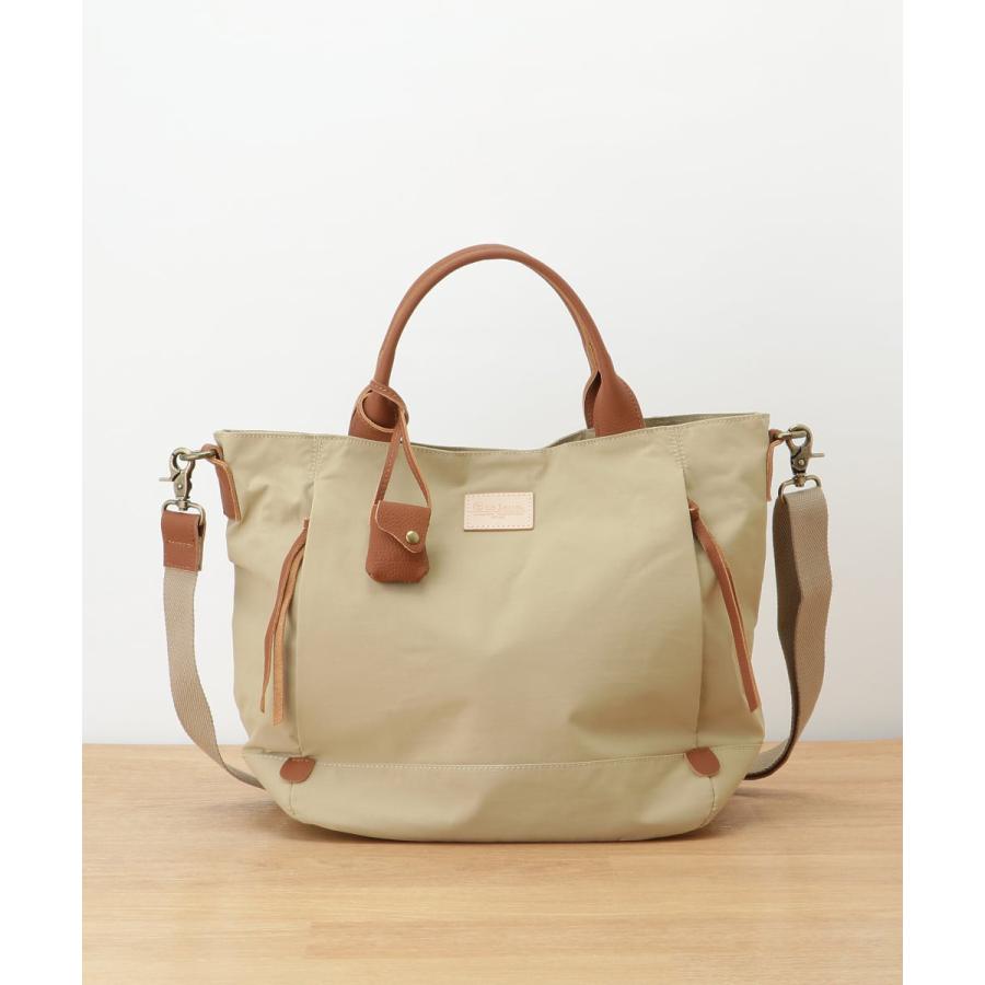 toleur トーラ トート バッグ ショルダーバッグ 2WAY ショルダーストラップ 付き ナイロン グログラン 牛革 カウレザー | toleur | 07