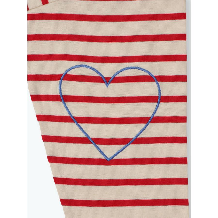 PONT DE CHALONS ポンデシャロン カットソー ロンT ロング Tシャツ ボーダー ハート ステッチ プルオーバー 綿 100% コットン レディース 2026年春夏の新色入荷 |  | 12