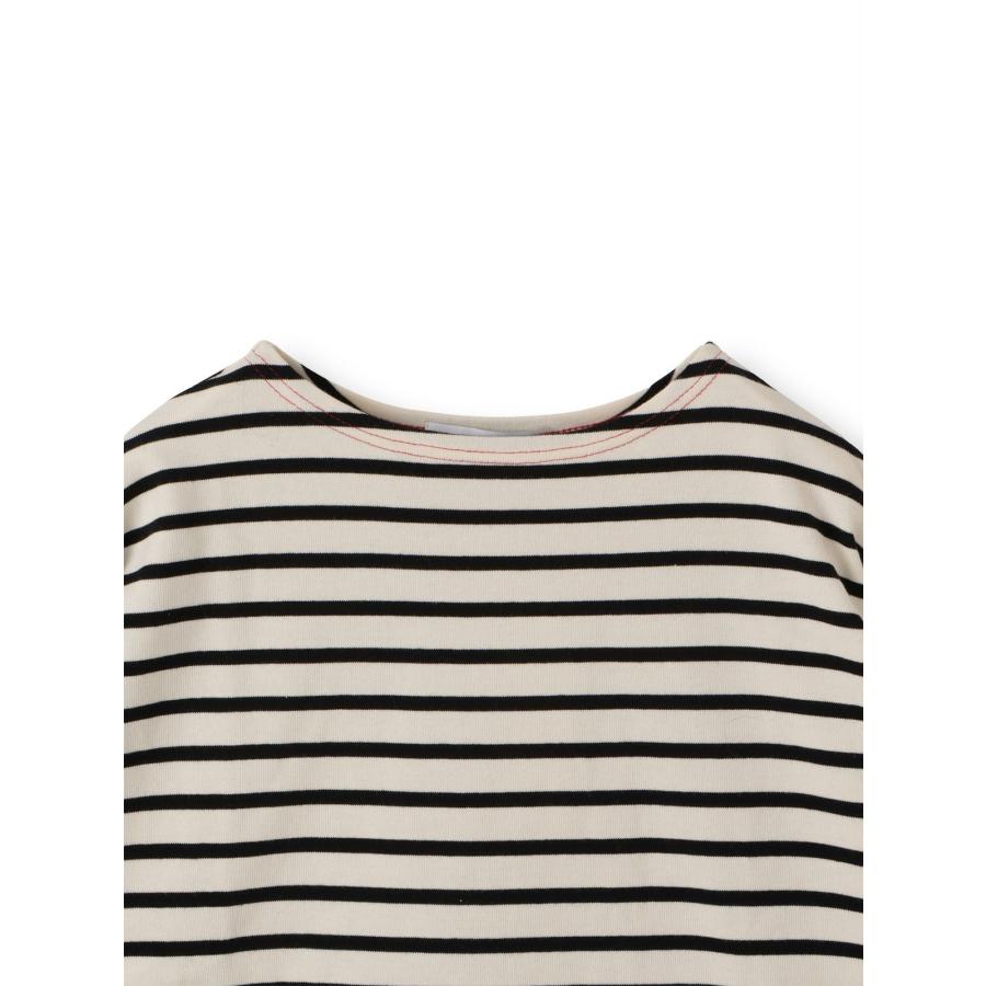 PONT DE CHALONS ポンデシャロン カットソー ロンT ロング Tシャツ ボーダー ハート ステッチ プルオーバー 綿 100% コットン レディース 2026年春夏の新色入荷 |  | 08