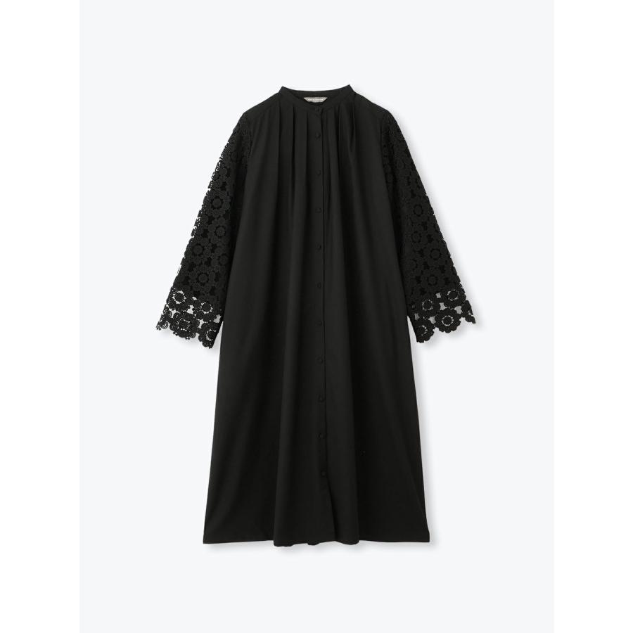PONT DE CHALONS ポンデシャロン ワンピース ロング 袖 レース バンド