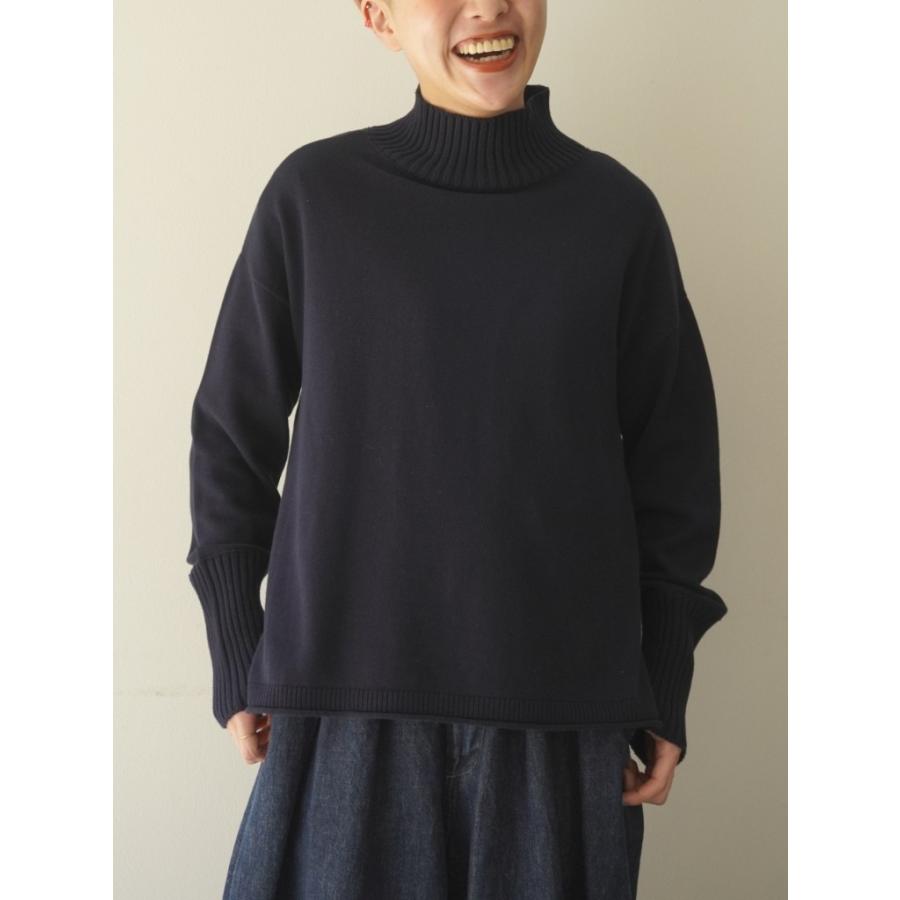 mao made（マオメイド） ニット セーター ハイネック モックタートル