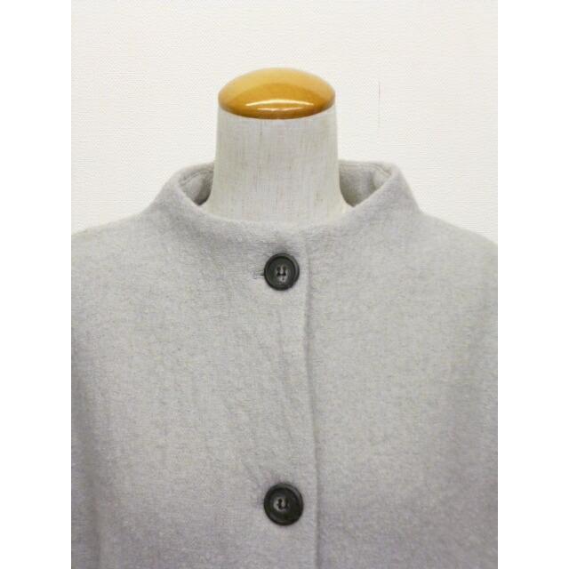 mao made（マオメイド） コート ロング ミドル 丈 モックネック ボトル