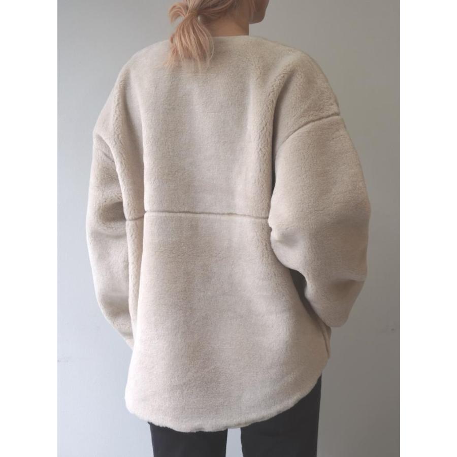 【ぼちぼち】Mao made ジャケット mao made（マオメイド） カラー別注 ボリュームカラー ジップアップ