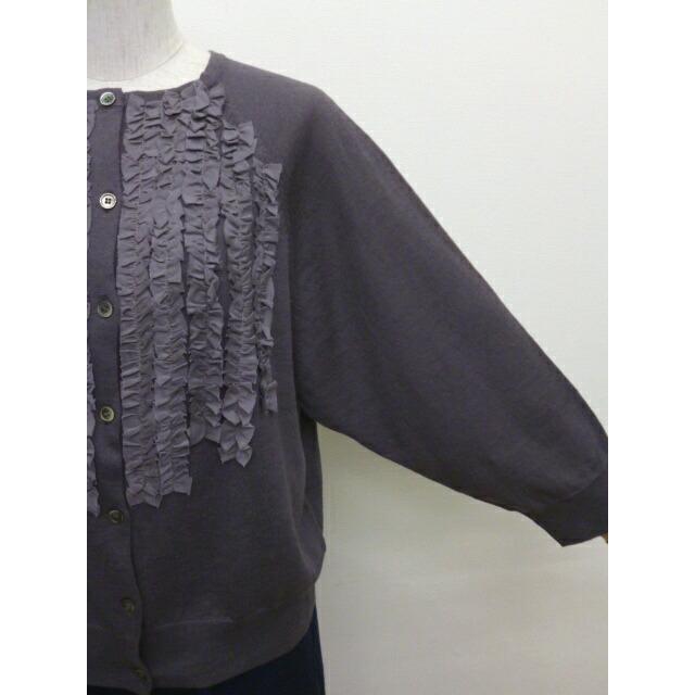 mao made マオメイド カーディガン ニット フリル ふりふり mao made マオメイド カーディガン ニット フリル ふりふり