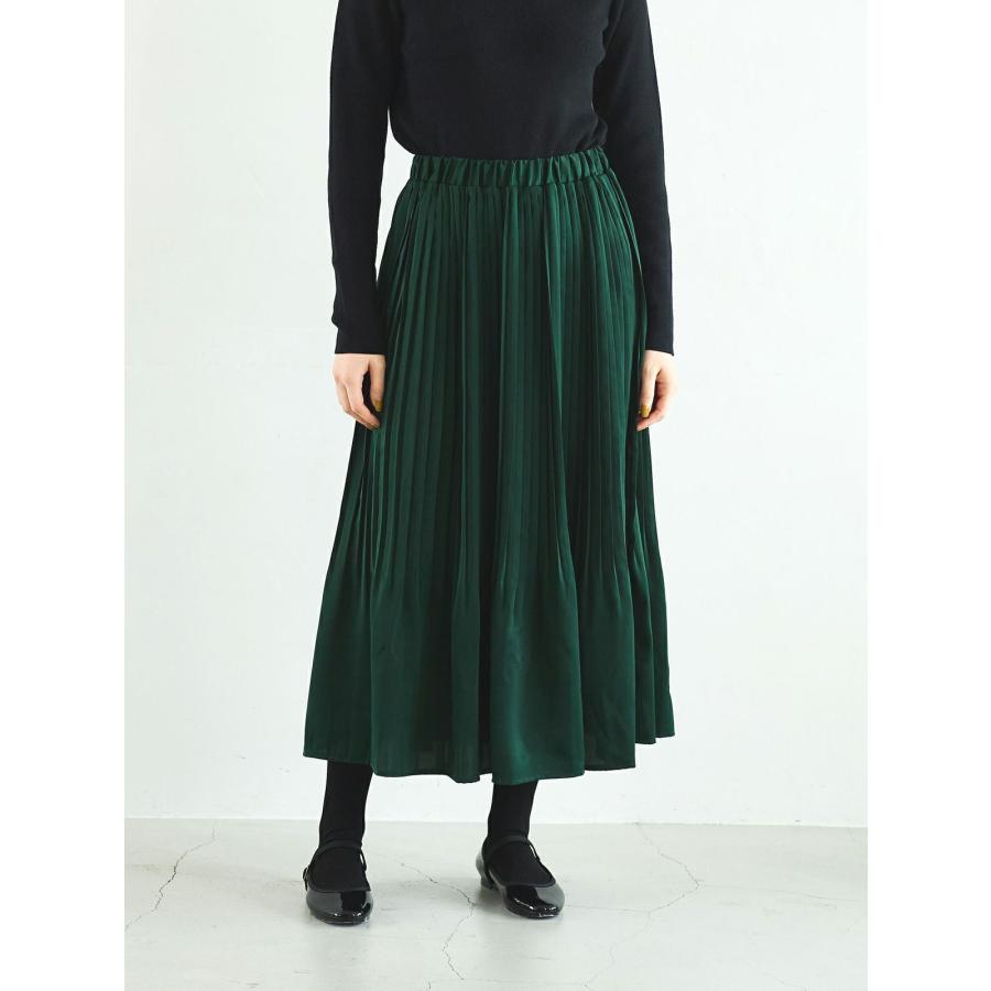 23SS/新品/71,500円】ATONシルクスカート ロング