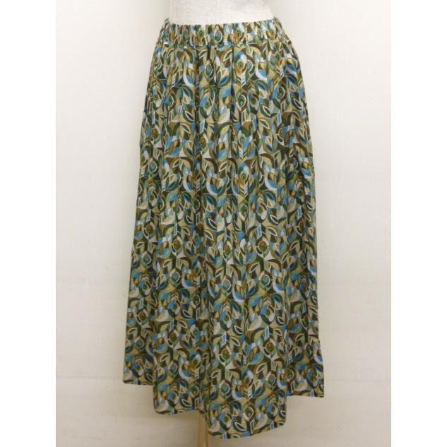 sosotto ソソット スカート リバティ プリント ギャザー タック ミモレ丈 ロング タナローン 綿 100% 日本製 2025年秋冬の新色入荷 | LIBERTY. | 06