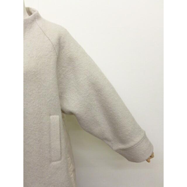 mao made（マオメイド） ショート コート ジャケット Aライン モック