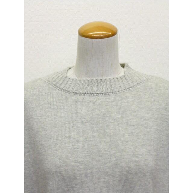 マオメイド mao made ニット セーター クルーネック プルオーバー 異ゲージ リブ やわらか ソフト コットン 綿 100 % 平編み レディース  2026年春夏の新色入荷 | mao made | 10