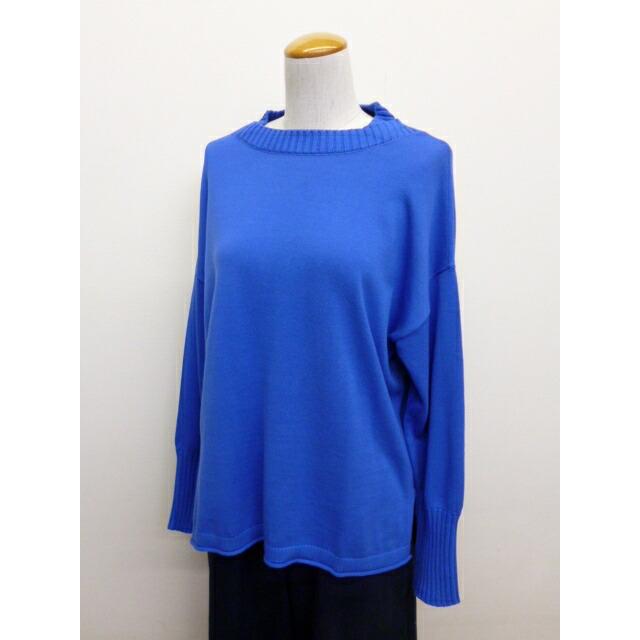 マオメイド mao made ニット セーター クルーネック プルオーバー 異ゲージ リブ やわらか ソフト コットン 綿 100 % 平編み レディース  2026年春夏の新色入荷 | mao made | 05