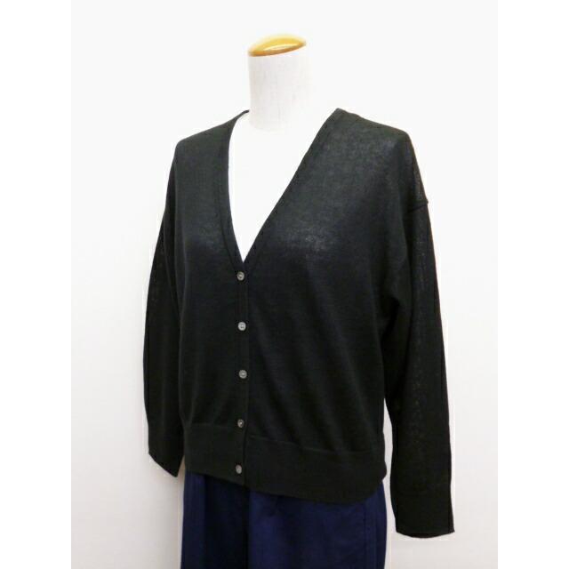 マオメイド mao made カーディガン リネン 麻 100％ Vネック クロップド丈 UVカット ニット 薄手 レディース 2026年春夏の新色入荷 611114 | mao made | 12