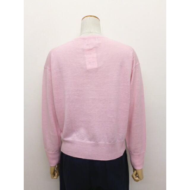 マオメイド mao made カーディガン リネン 麻 100％ Vネック クロップド丈 UVカット ニット 薄手 レディース 2026年春夏の新色入荷 611114 | mao made | 07