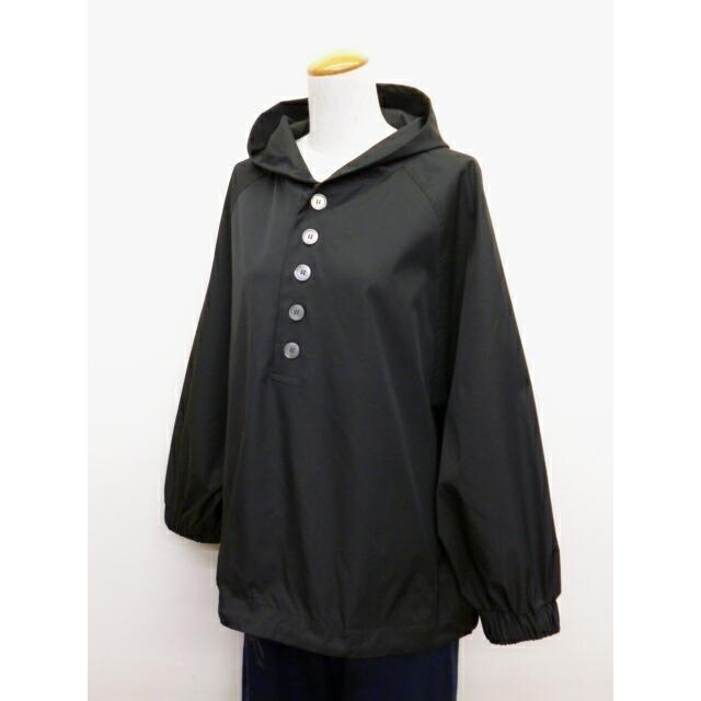 マオメイドMao made別注　袖ざっくりリブアノラックパーカー　ネイビー 別注☆袖ざっくりリブアノラックパーカー/Mao made'25AW/992304 | WACKY