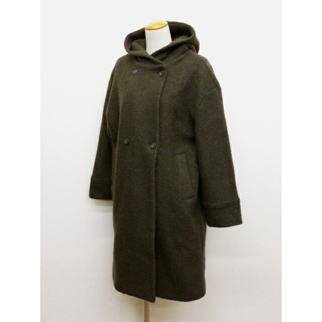 mao made（マオメイド） コート ロング 丈 ダブルボタン ピーコート