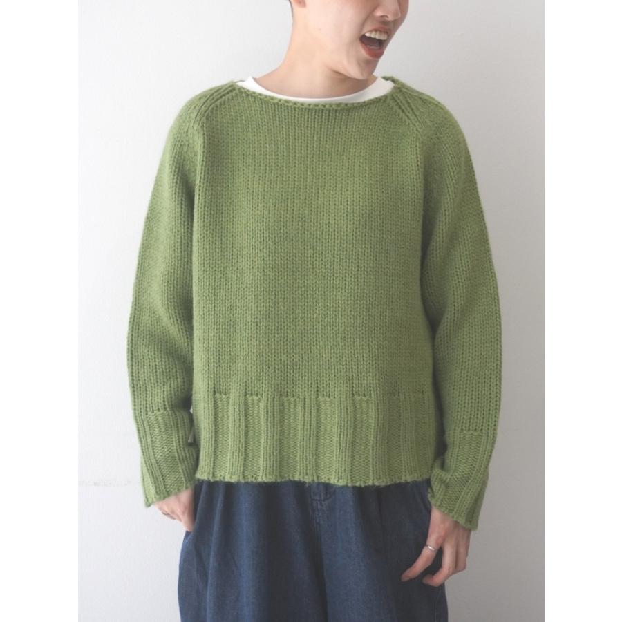 mao made（マオメイド） ニット セーター プルオーバー ボートネック