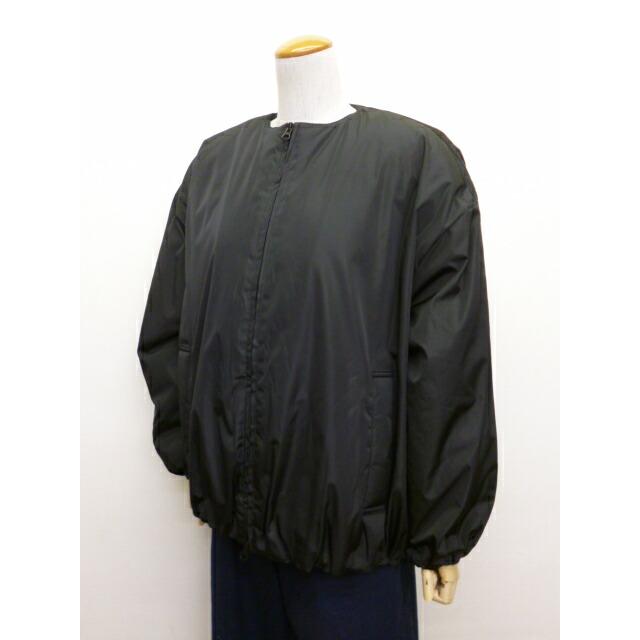 マオメイド mao made ブルゾン ジャケット コクーン ワイド ビッグ シルエット ノーカラー クルーネック 中わた MA-1 ライト アウター 2025年秋冬物 セール | mao made | 05