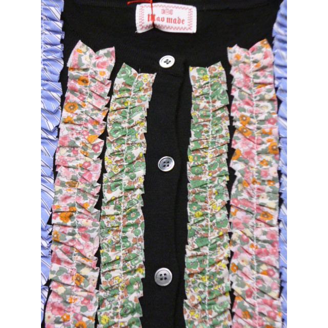 マオメイド mao made カーディガン ニット フリル ふりふり 柄 クルーネック リネン コットン 綿 麻 2026年春夏物 | mao made | 11